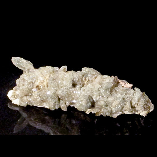 Titanite, Quartz, Epidote, Chlorite on Matrix (Swiss Alps)