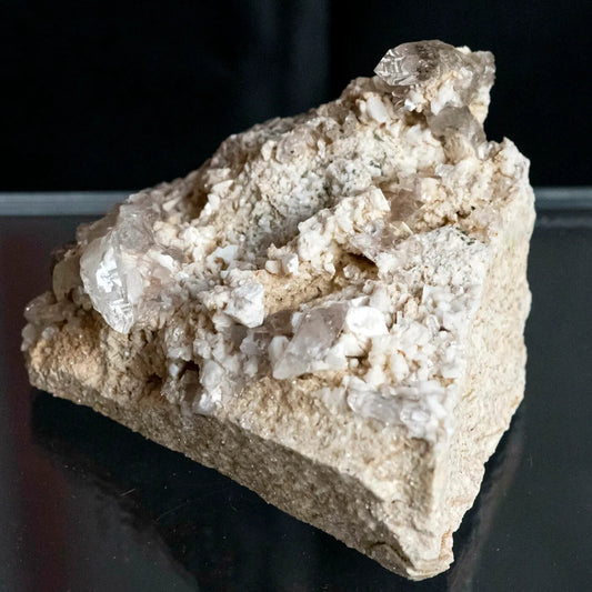 Albite with Quartz (Swiss Alps)